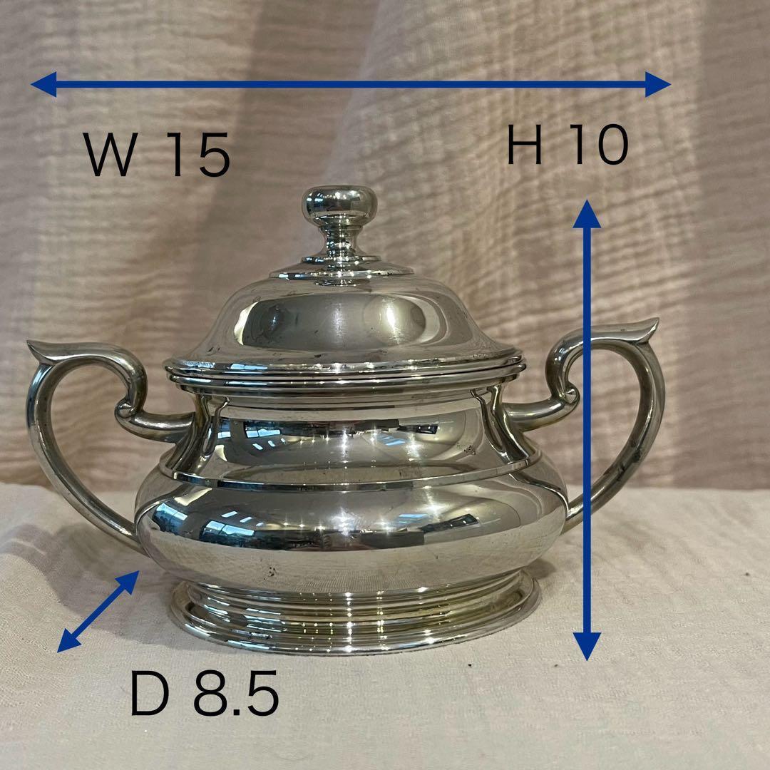 セランゴールピューター97 ティーセット3点 80年代 ヴィンテージ 超レア