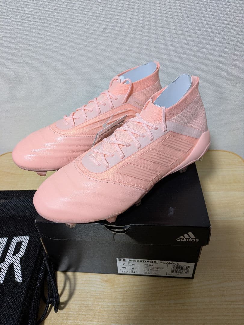 adidas Predator 19.1 FG ピンク 250