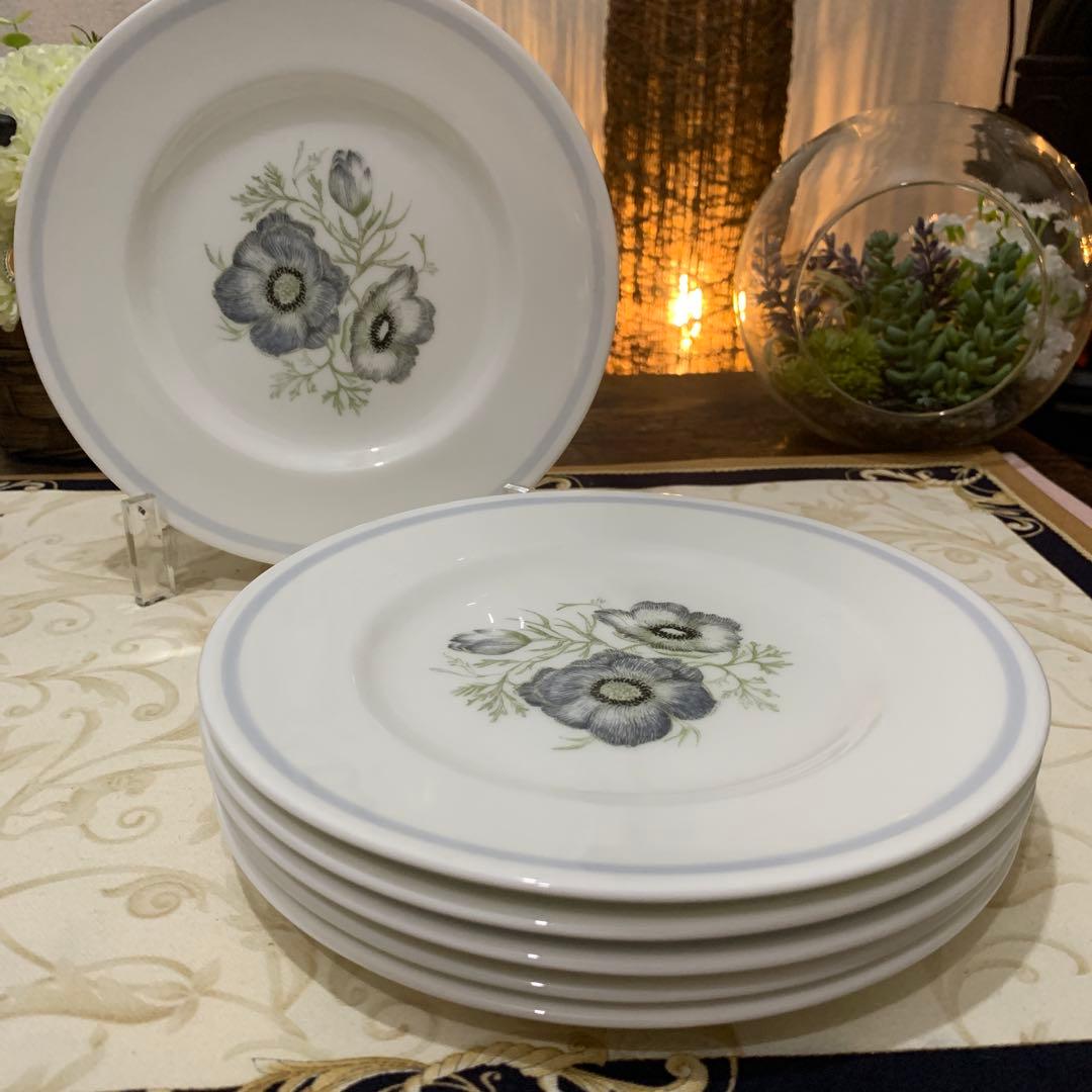 ウェッジウッド グレンミスト　スージークーパー　17.5cmケーキプレート