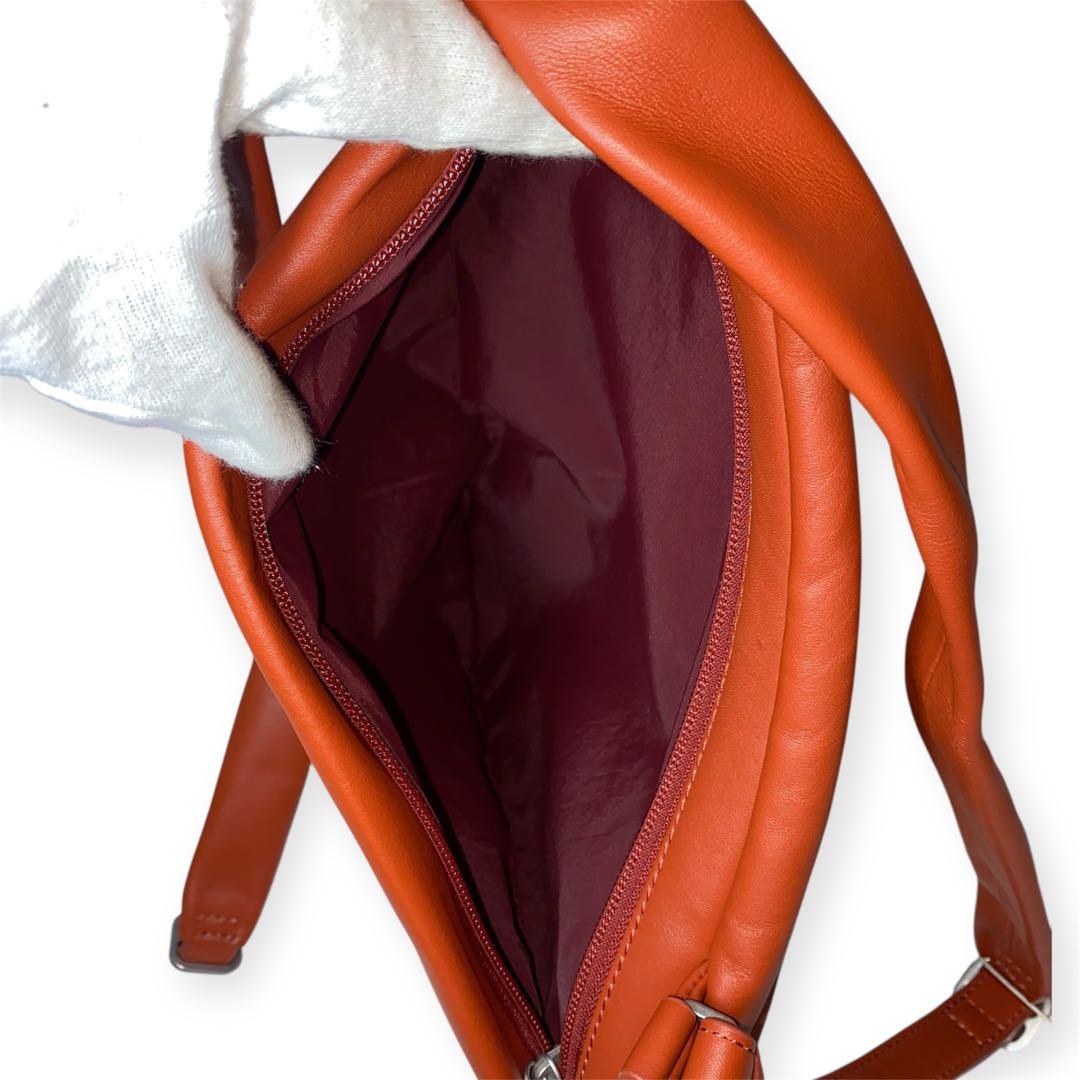 【未使用 70%OFF‼︎】CAMPER カンペール オレンジ レッド系 リュック