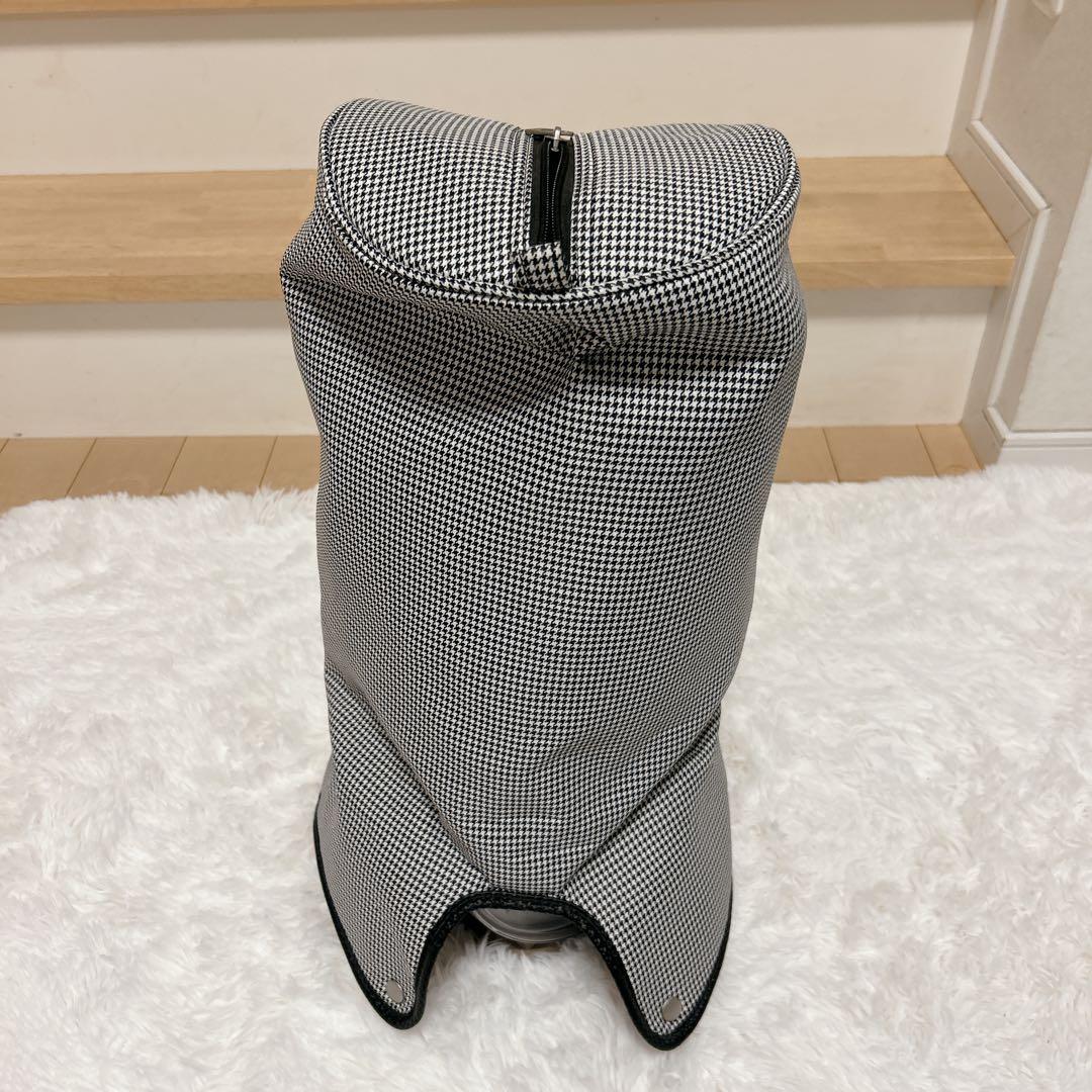 XXIOゼクシオ メンズ 大型キャディバッグ 千鳥格子柄 トラベルカバー付属