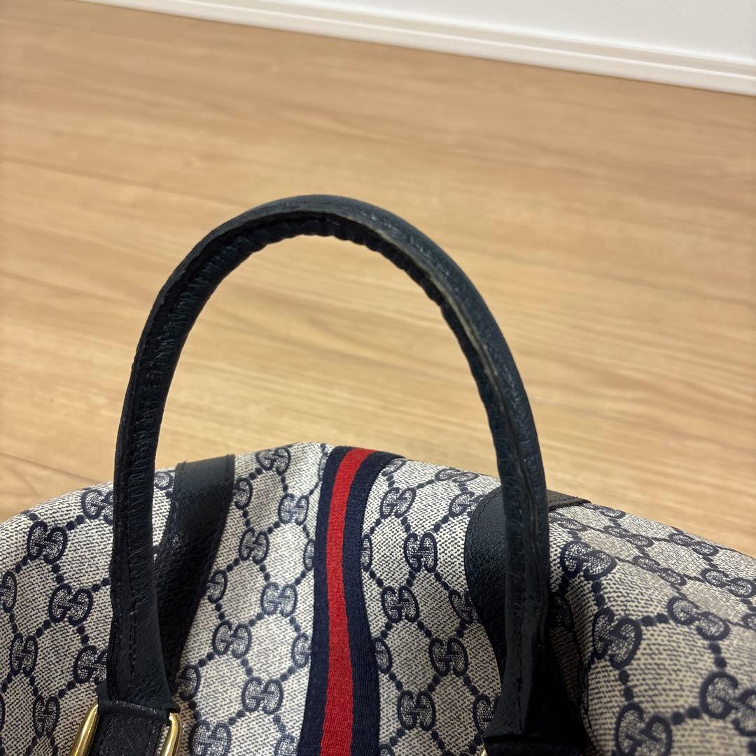 GUCCI（グッチ） オールドグッチ ボストンバッグ シェリーライン
