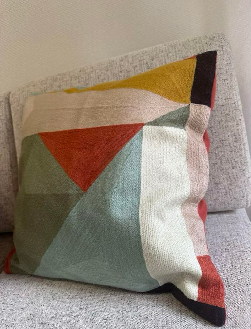 【3月末販売終了‼️】ユニコ(unico)クッションカバー2個セット(45角)