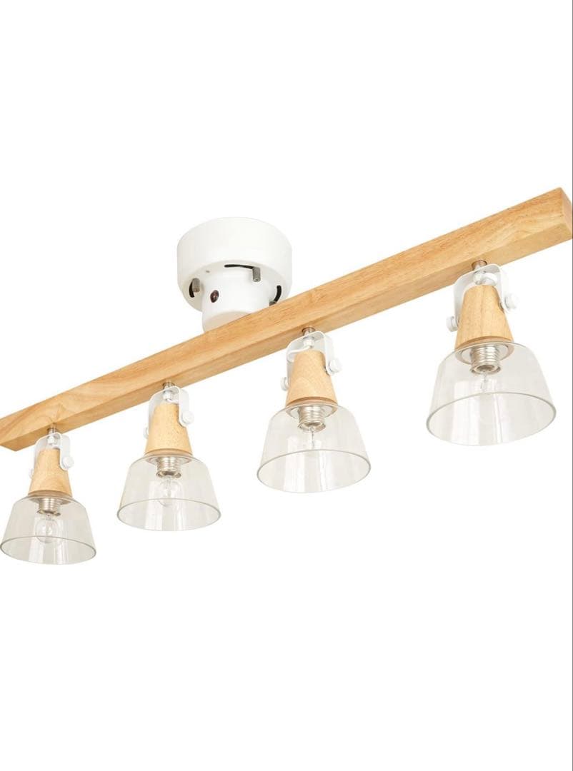 シンプル4灯シーリングライト