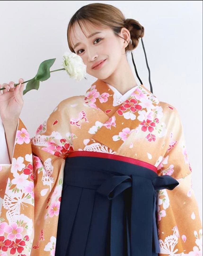 女の子　卒業式　袴　はかま　5点セット