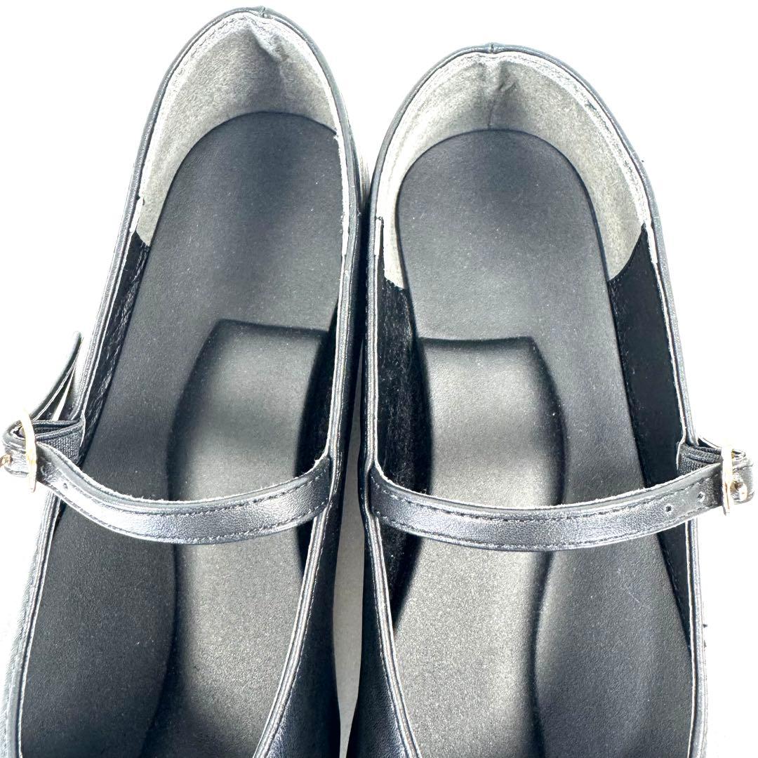 【未使用級】Racbakiラクバキ クラシックパンプス ブラック S