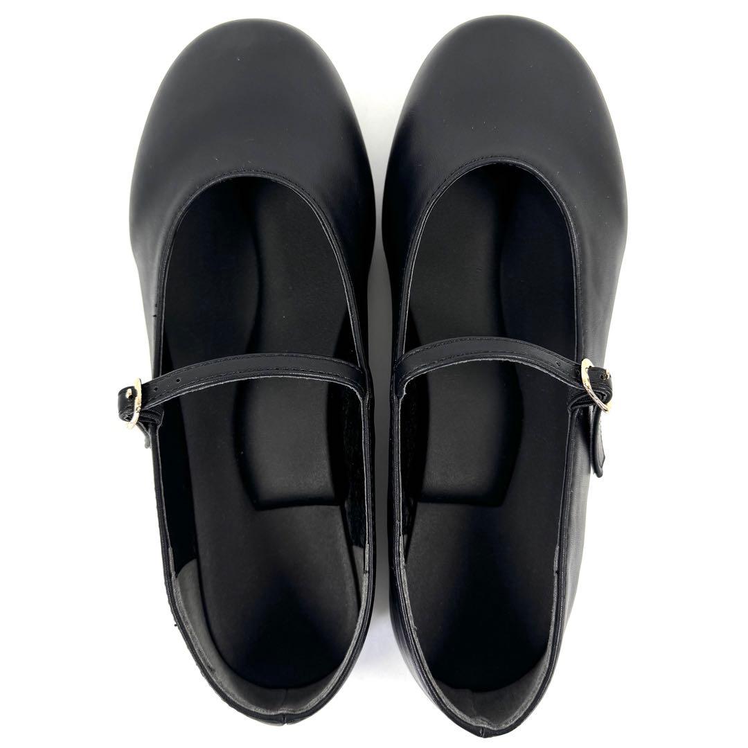 【未使用級】Racbakiラクバキ クラシックパンプス ブラック S