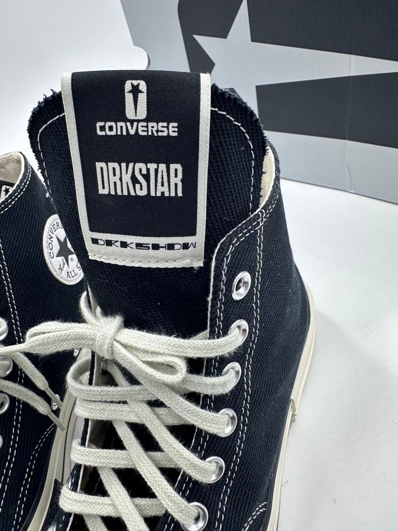 希少/美品/rick owens DRKSHDW × converse/26.5