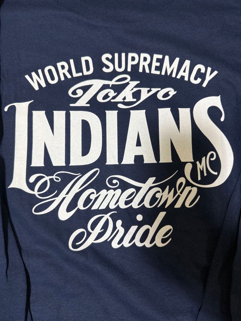 新品未使用　東京インディアンズ　ロンT ネイビー