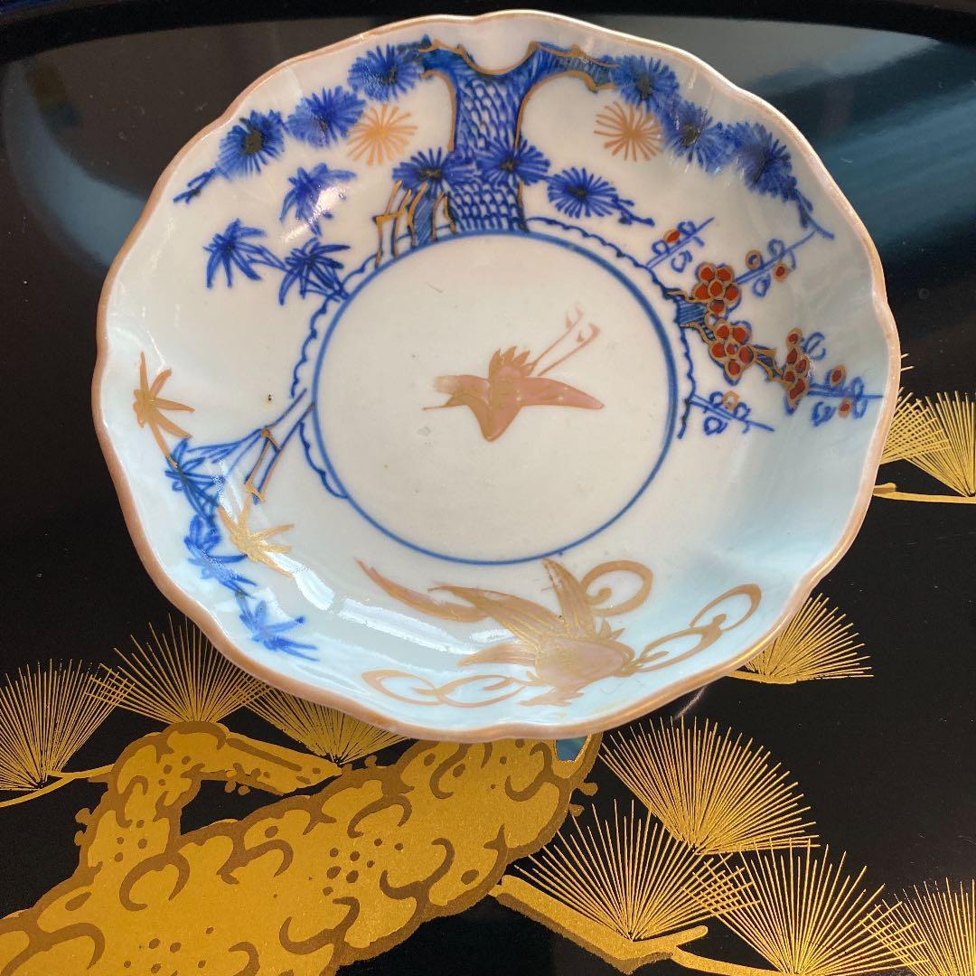 古伊万里の四寸皿