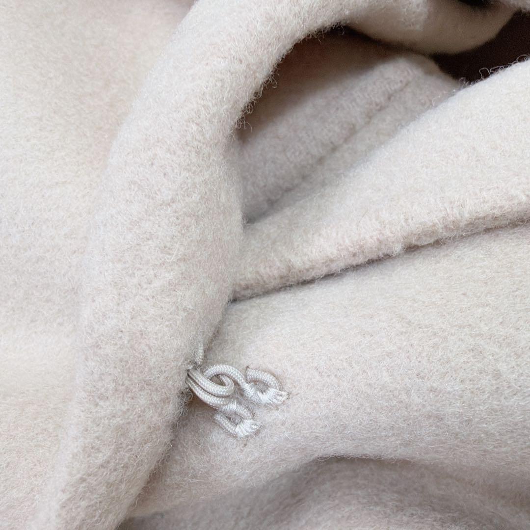 シップス MANTECO リバーコート ロング 36 ゆったり　ピンク