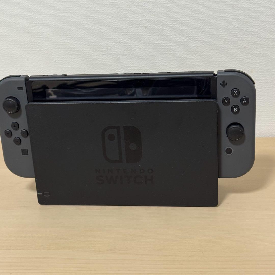 Nintendo Switch グレー本体＋プロコン　マイクロSD付き【中古】
