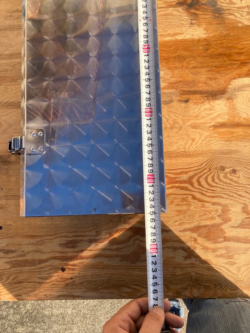 トラック　ステンレス　ウロコ　工具箱　750mm