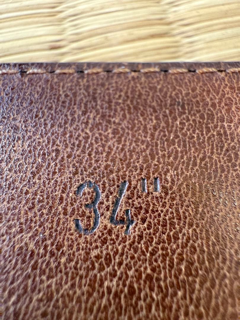 クロコダイルベルト　イタリア製　ZADEH