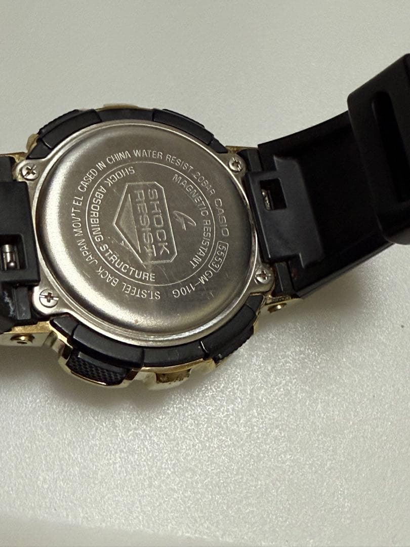 腕時計◆CASIO カシオ G-SHOCK GM-110G ゴールド