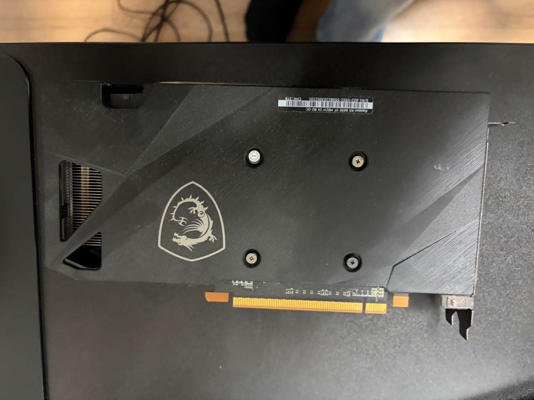 mis製 Radeon RX 6650 XT ジャンク