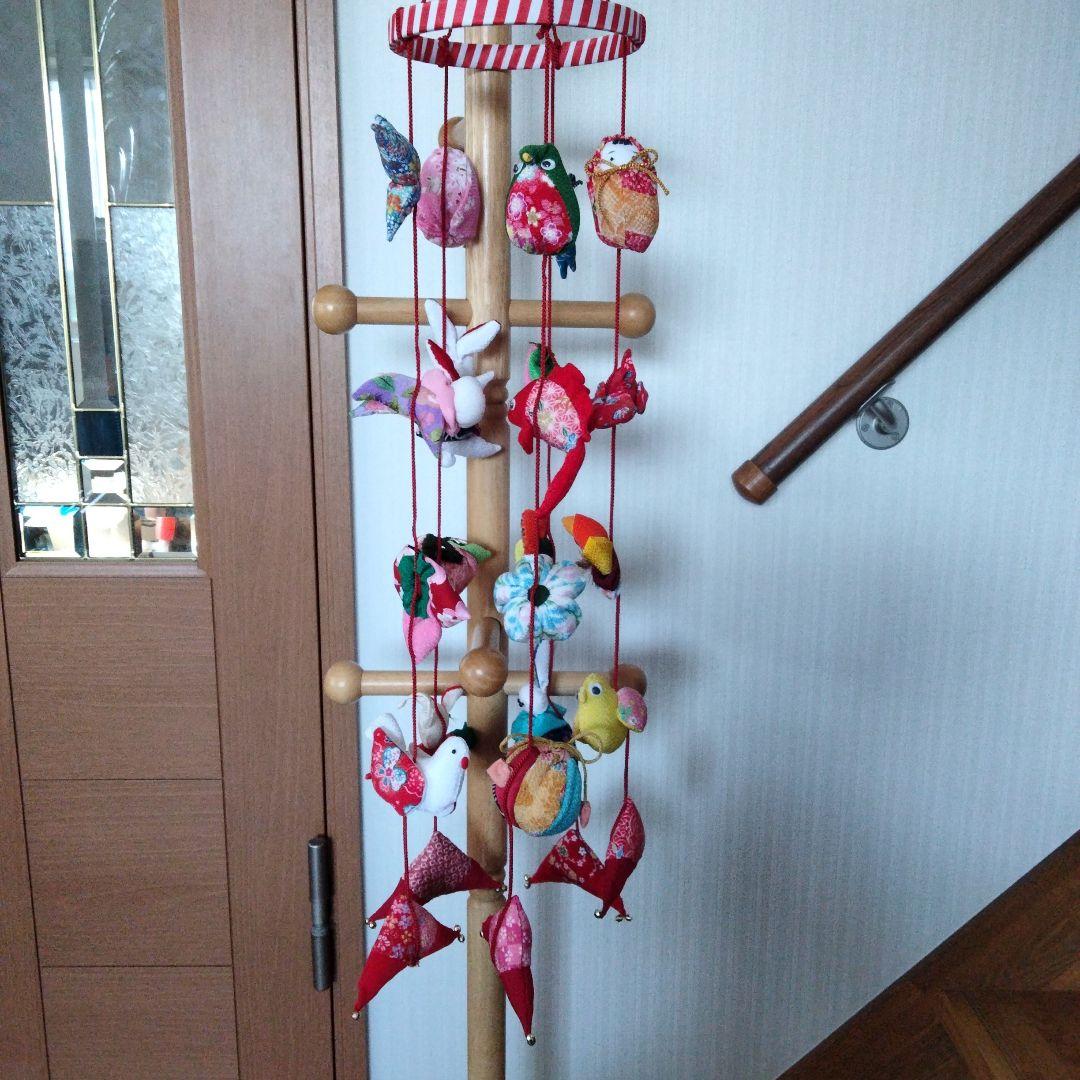吊るし飾り　吊るし雛　ちりめん細工　雛祭り