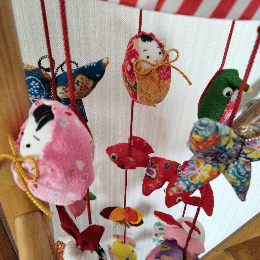 吊るし飾り　吊るし雛　ちりめん細工　雛祭り