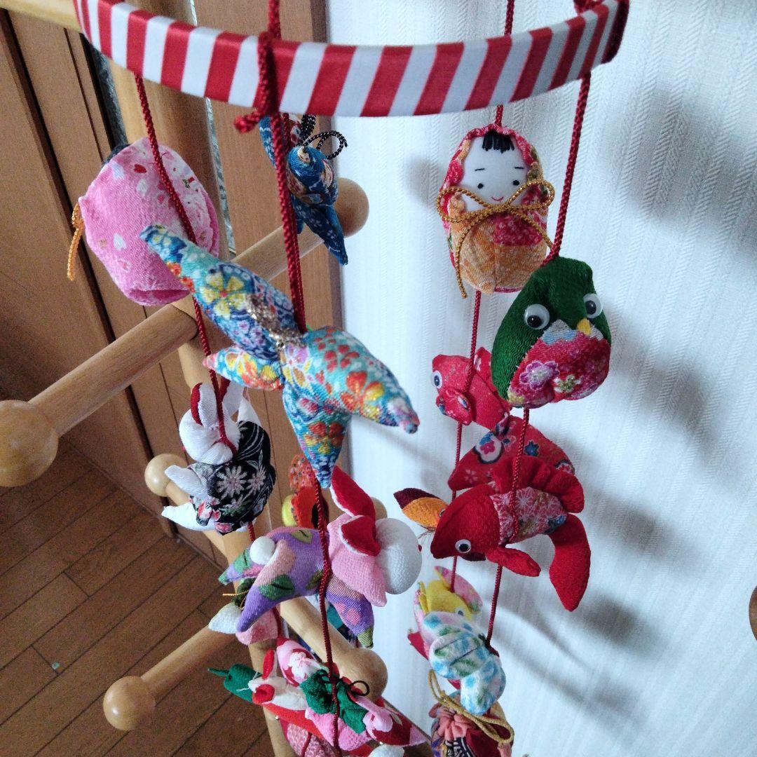 吊るし飾り　吊るし雛　ちりめん細工　雛祭り