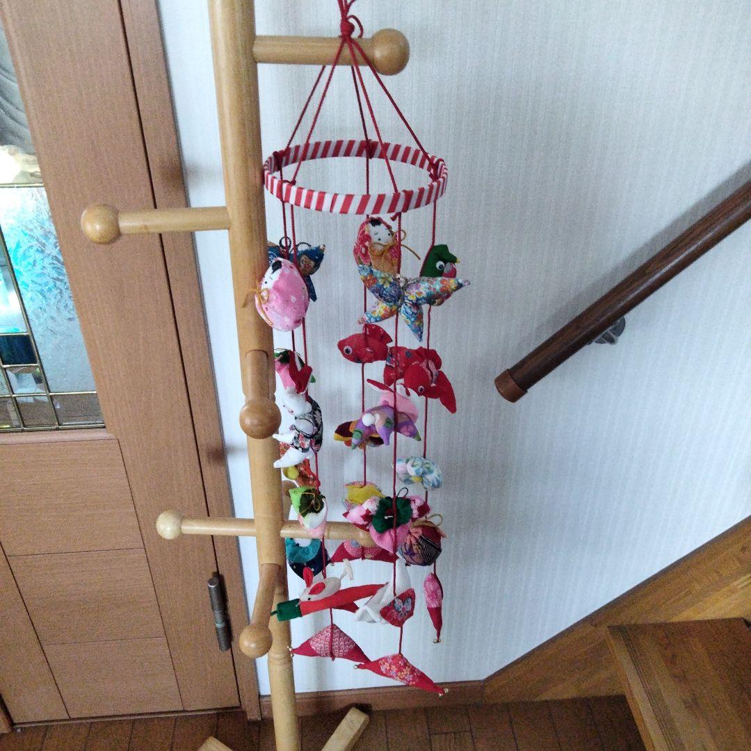 吊るし飾り　吊るし雛　ちりめん細工　雛祭り