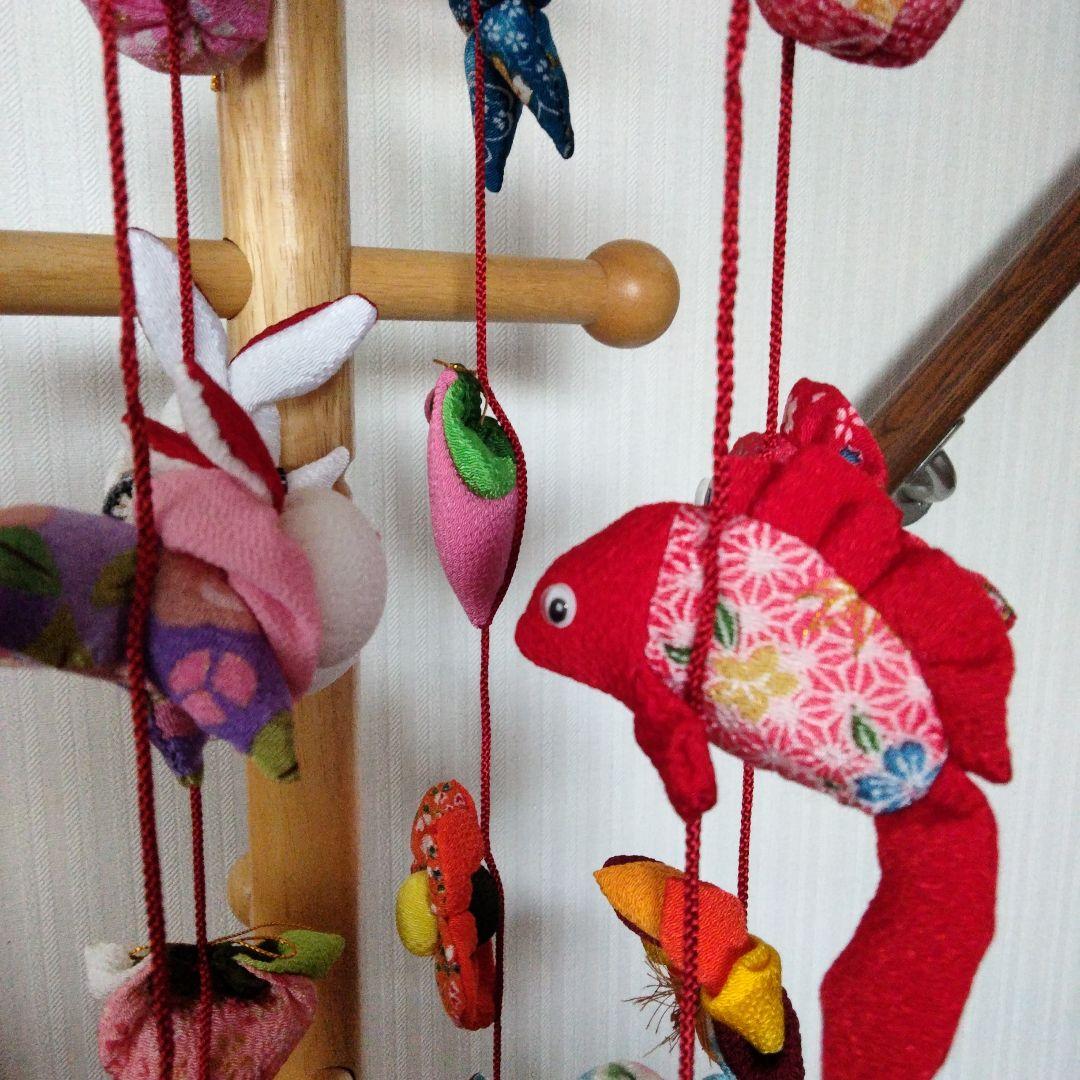 吊るし飾り　吊るし雛　ちりめん細工　雛祭り