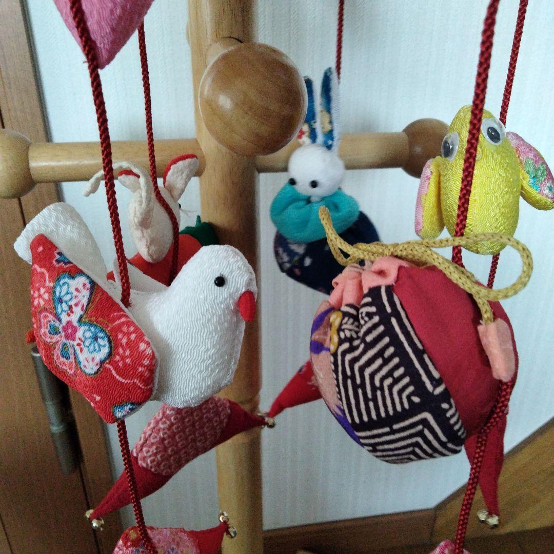 吊るし飾り　吊るし雛　ちりめん細工　雛祭り