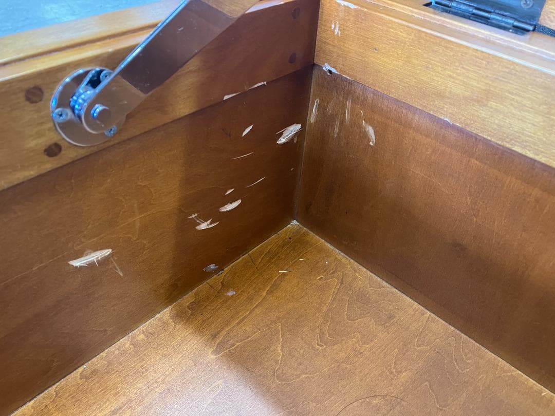 横浜ダニエル ベンチ収納 ベンチチェスト ブラウン