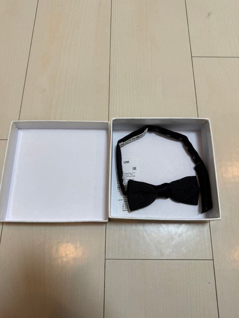 新品未使用　Margiela 2016ss シルク　蝶ネクタイ