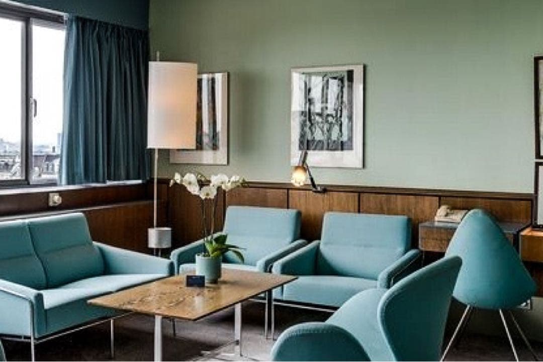 ヴィンテージ　アルネヤコブセン　額　オリジナル　アアルト　ヒースセラミックス