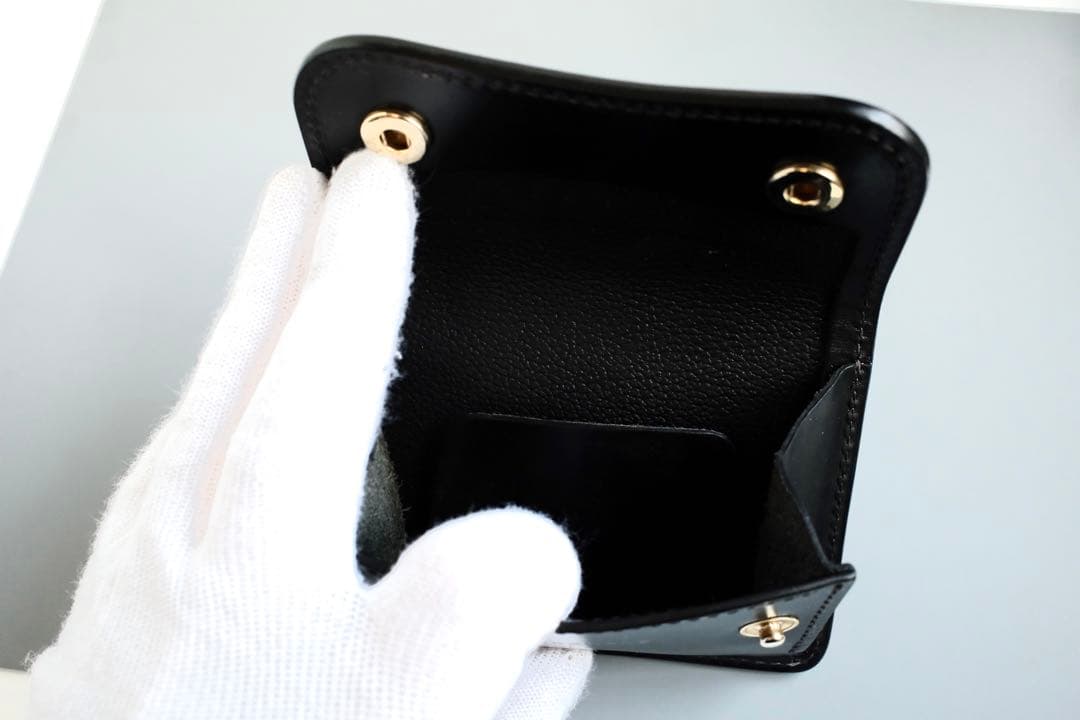 【さち】WILD SWANS タング シェルコードバン 黒