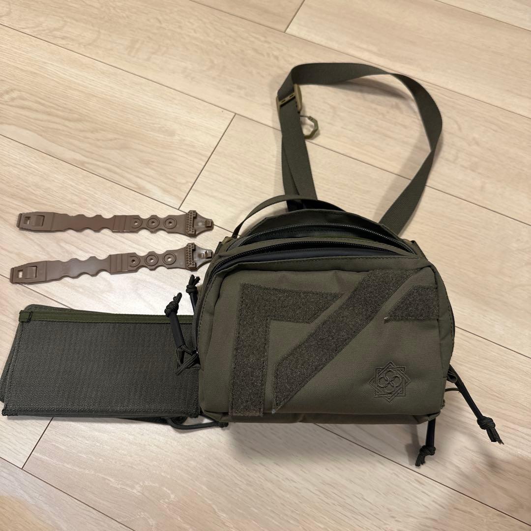 田村装備開発 TORTOISE POUCH レンジャーグリーン