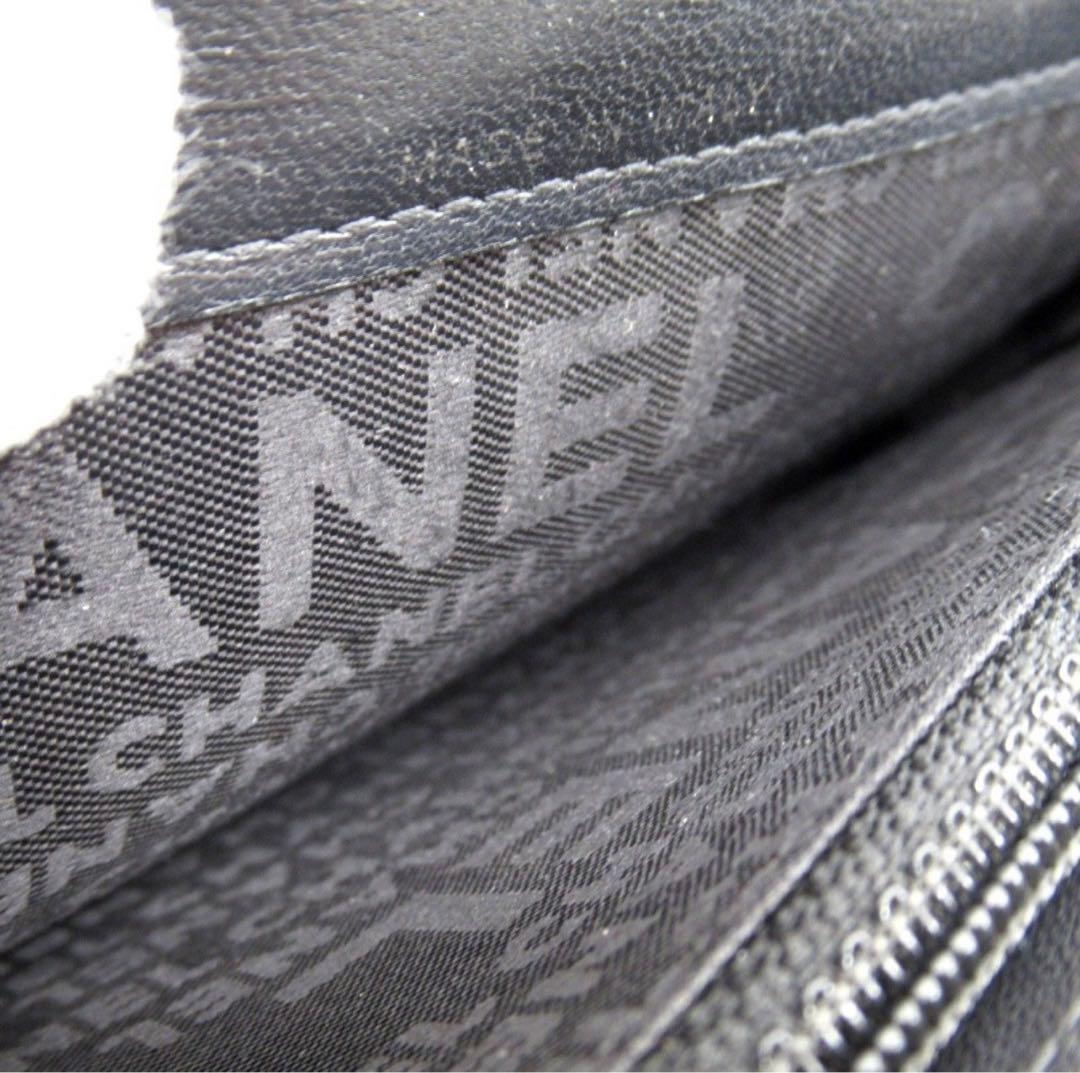 シャネル 長財布 二つ折り アイコンライン ココマーク エナメル