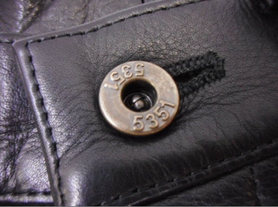 美品　5351 Pour Les Hommes カウレザー レザーパンツ　日本製