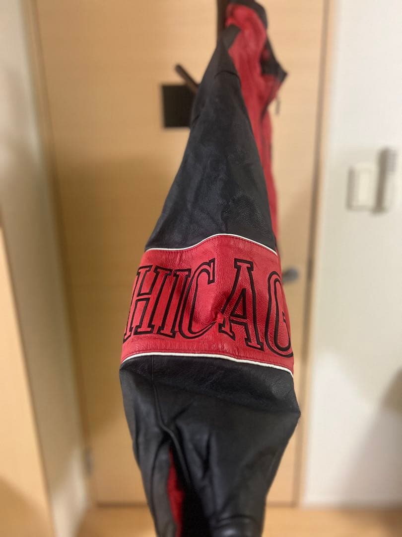 CHICAGO BULLS シカゴブルズ　レザージャケット 革ジャン