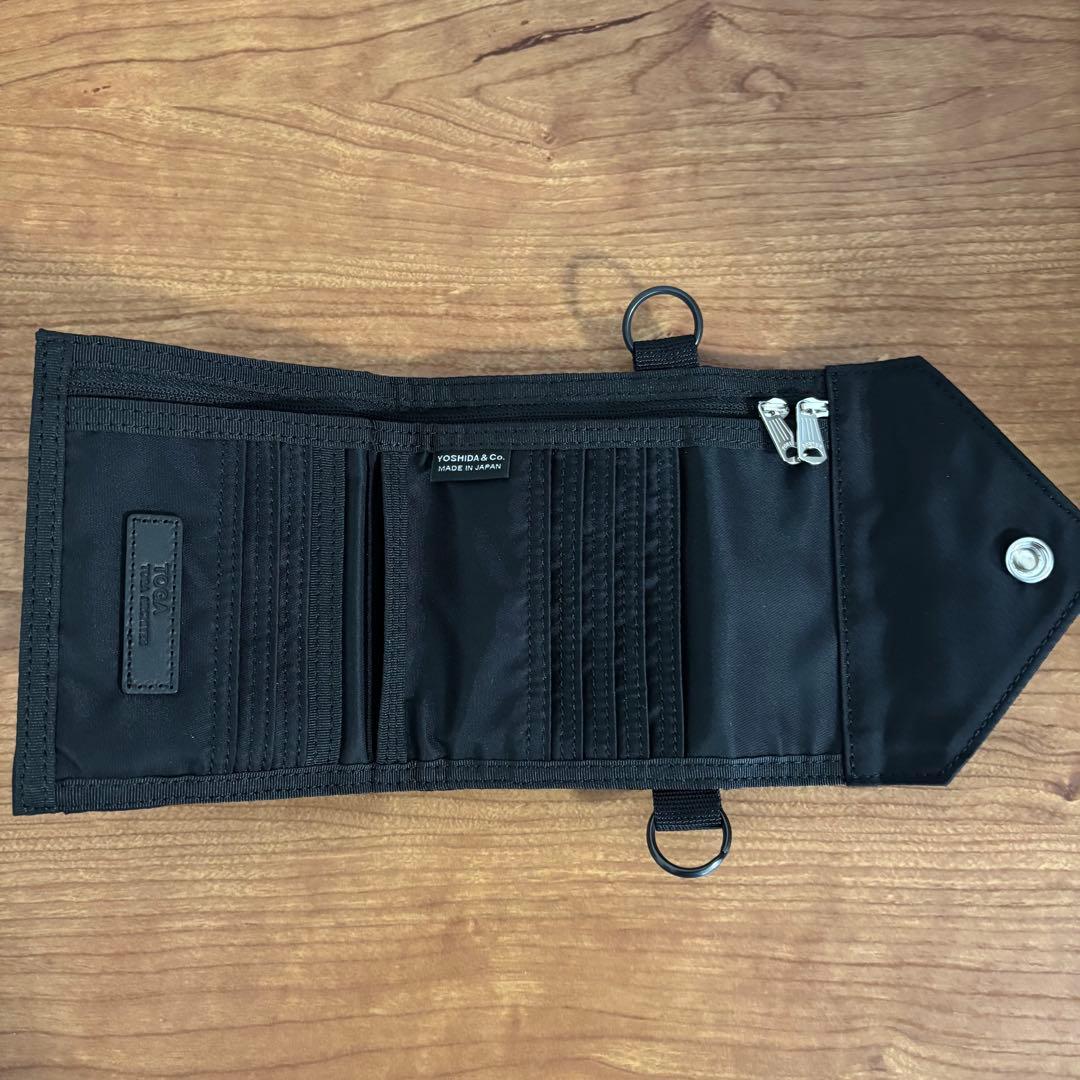 小物 TOGA Shoulder wallet PORTER SP BLACK
