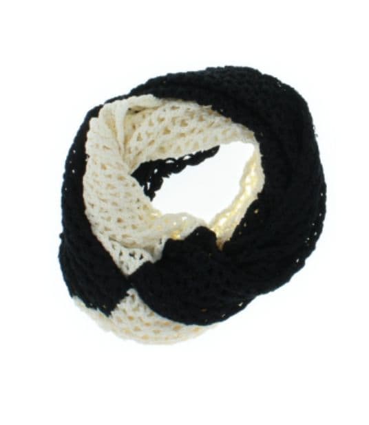 ヨウジヤマモト スヌード モノクロ YOHJI YAMAMOTO +NOIR