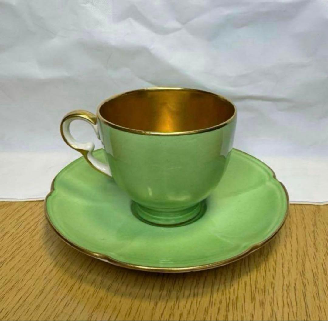 1930年代　イングランド　クラウンデボォン社　カップ＆ソーサー　１個。長期保存