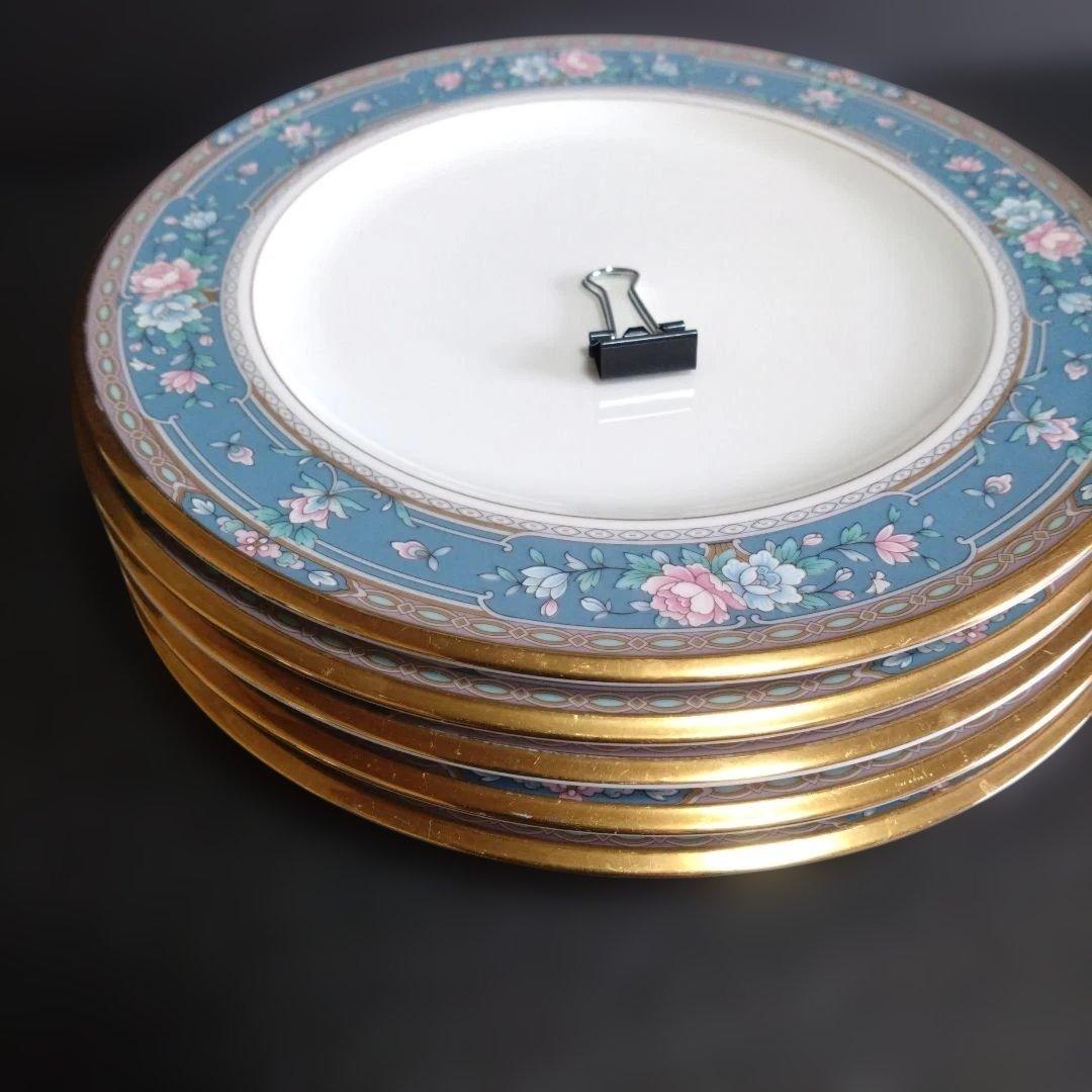 NORITAKE GRAND TERRACE 中皿5枚