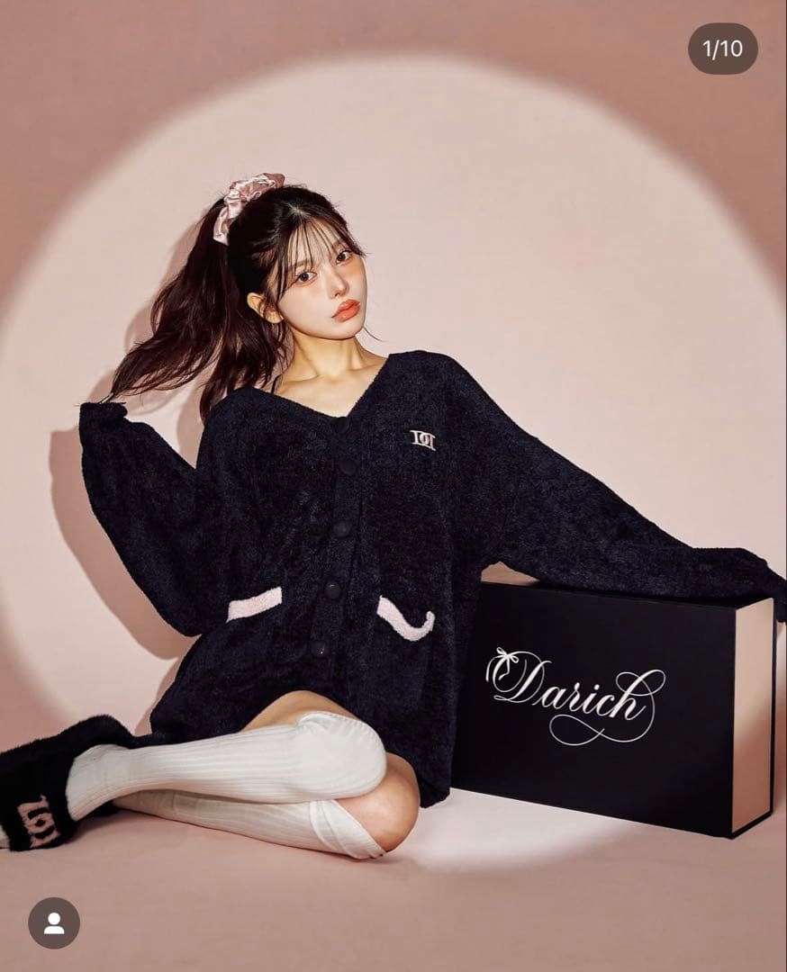 Darich ネイビー ルームウェアセット