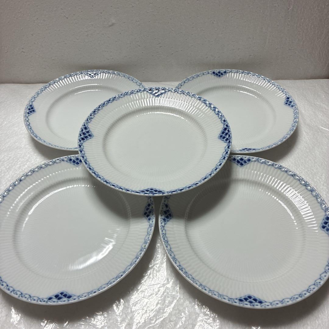 ロイヤルコペンハーゲン プリンセスシリーズ　プレート19cm 5枚