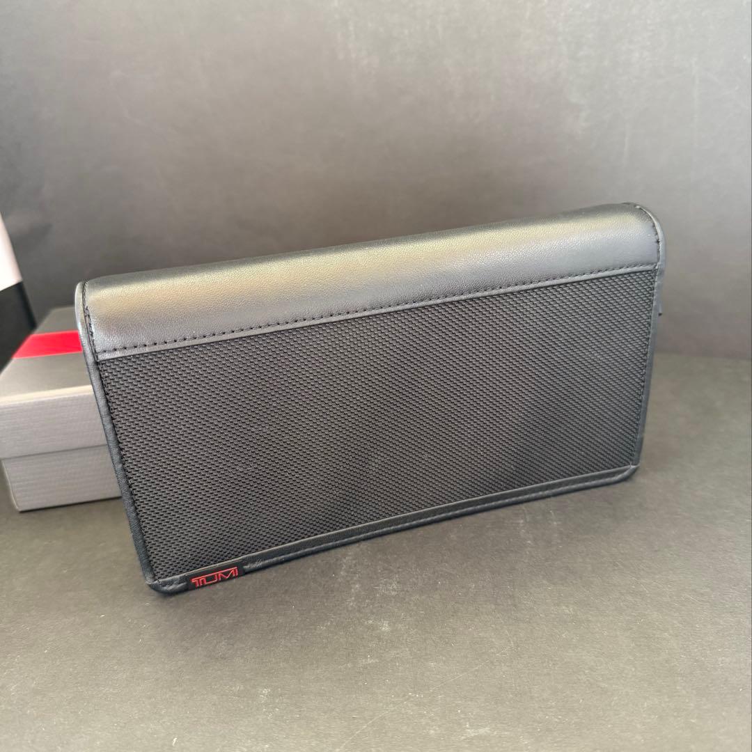 michiken TUMI 長財布 メンズ ブラックアルファSLG