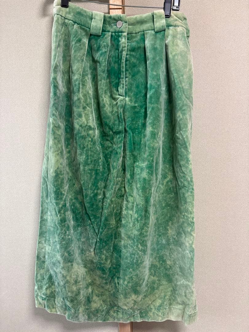 ANNTIAN ベロアスカート