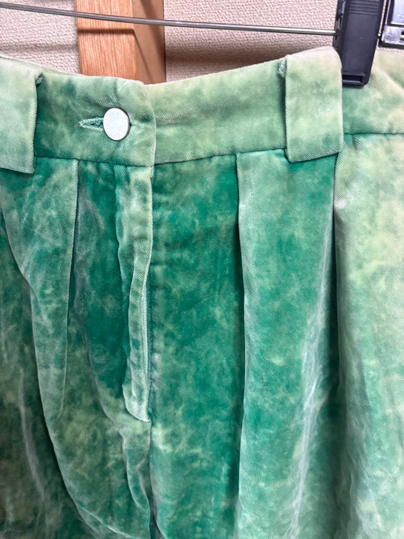 ANNTIAN ベロアスカート