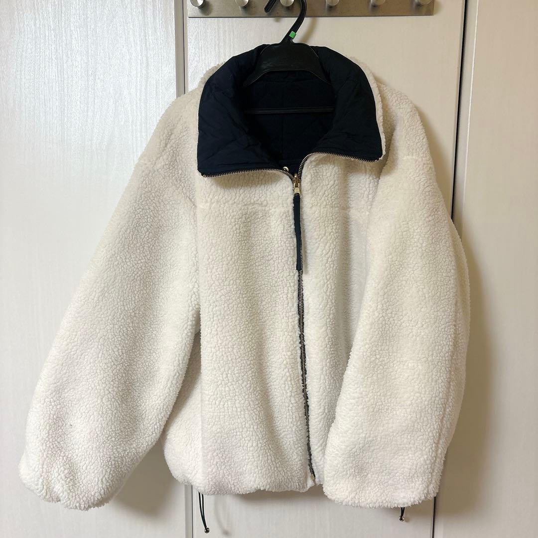 【美品】UNFILO TAION コラボ リバーシブルボアダウン 人気完売商品