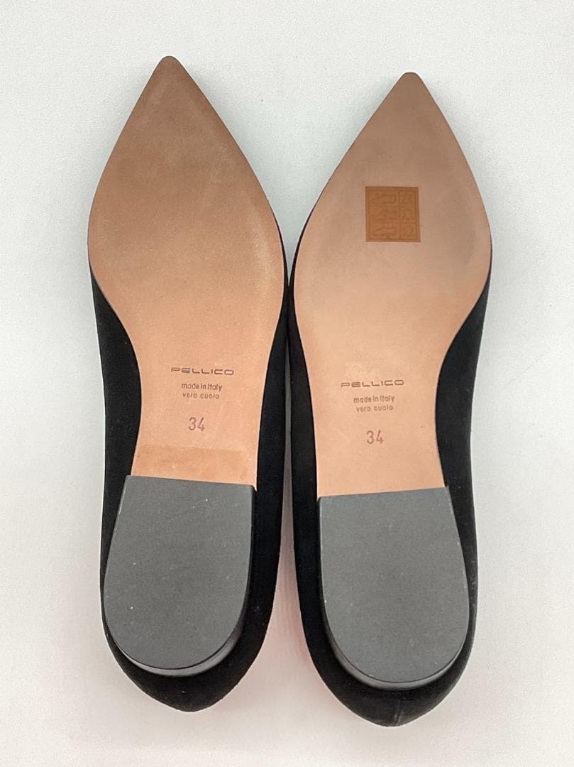 【新品】PELLICO スエードポインテッドトゥパンプス 35.5