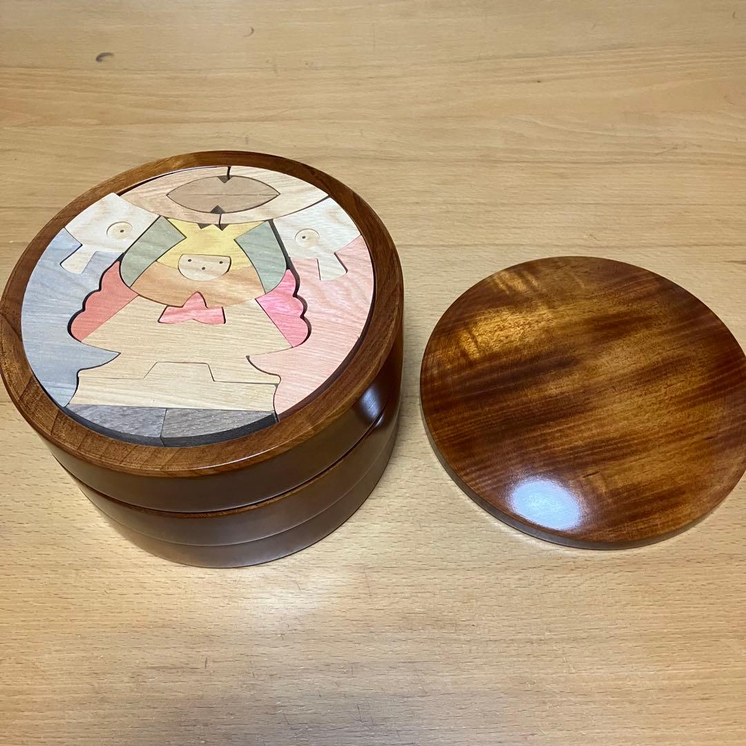 円武者三段飾り 小黒三郎・組み木の五月人形