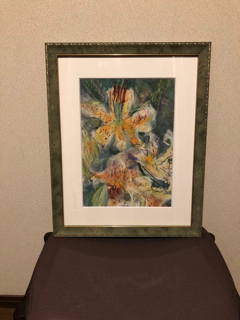 スケッチ画　（山ゆり）