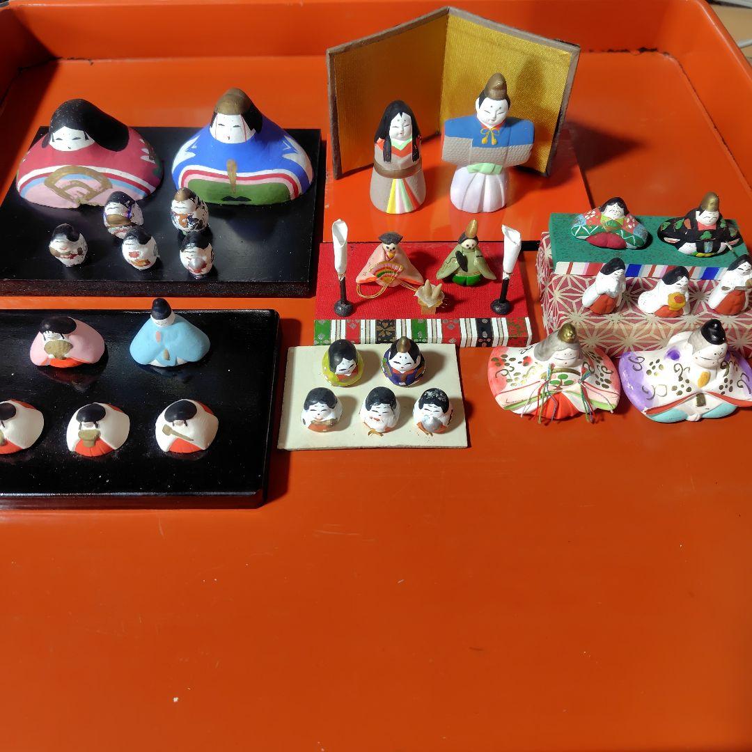 豆雛人形　ひな人形　ひなまつり