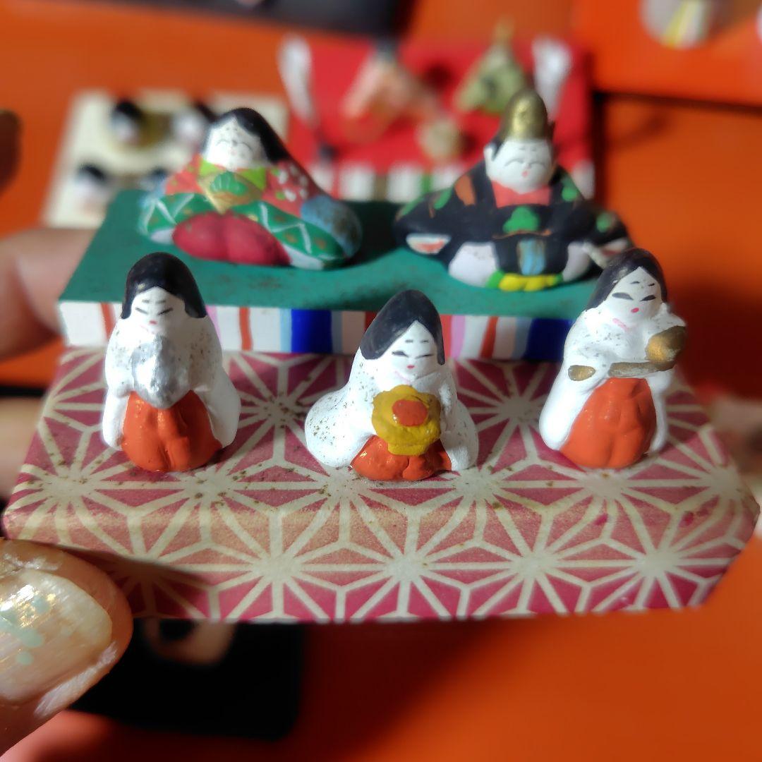 豆雛人形　ひな人形　ひなまつり