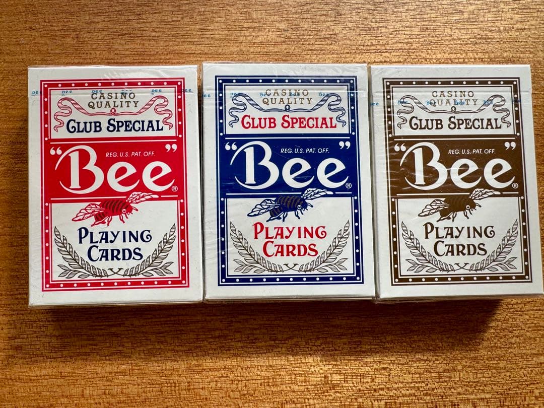 Bee Wynn Deck　レアデック Red・Blue・Brown　各１